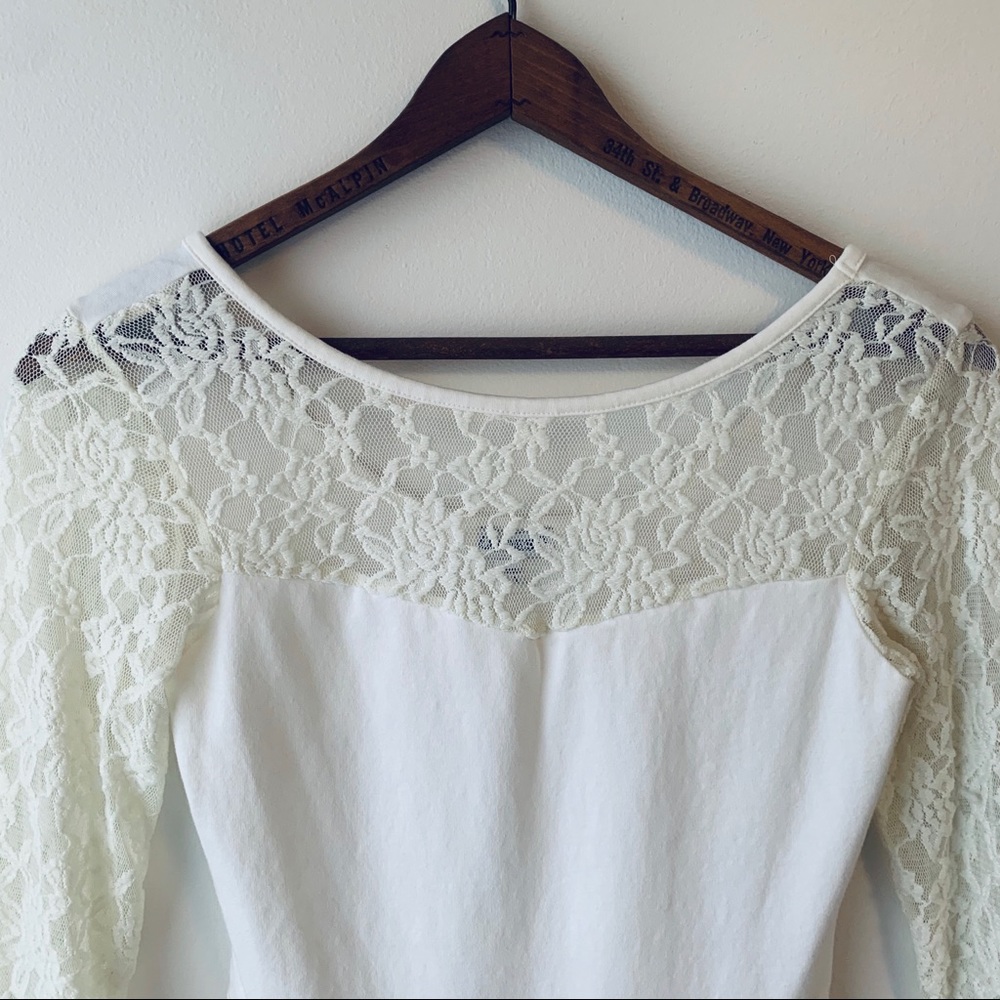 Express Lace Top - Picture 2 of 3